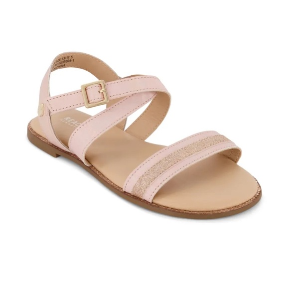 Reaction Kenneth Cole Other - Kenneth Cole New York Little Girls Metallic Glitter Dress Sandals size US 1